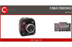 Menič tlaku, Riadenie výfukových plynov CASCO CPC74000GS