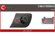 Vnútorný ventilátor CASCO CBW70033AS