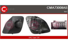 Odpor vnútorného ventilátora CASCO CRS76002AS