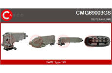 Větrák, chlazení motoru CASCO CEF73309GS