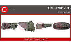 Tyčoví stěračů CASCO CWT10127AS