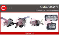 Tyčoví stěračů CASCO CWT10135AS