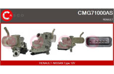 Menič tlaku, Riadenie výfukových plynov CASCO CPC75003GS