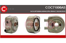 Olejový chladič, motorový olej CASCO COC71006AS