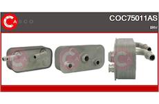 Olejový chladič, motorový olej CASCO COC75011AS