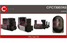Měnič tlaku, výfukový systém CASCO CPC73007AS