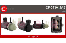 Vystrazny kontakt, opotrebeni oblozeni CASCO CSE67A00AS