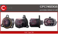 Spínač, zvedací zařízení oken CASCO CWR77024AS