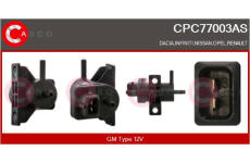 Měnič tlaku, výfukový systém CASCO CPC77003AS