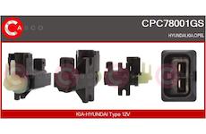 Měnič tlaku, výfukový systém CASCO CPC78001GS