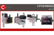 Měnič tlaku, výfukový systém CASCO CPC81004GS