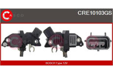 Elektromagnetický spínač pre żtartér CASCO CSO15130AS
