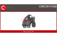 Cidlo, teplota vyfukovych plynu CASCO CSN73F02GS