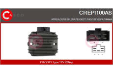 Odpor vnútorného ventilátora CASCO CRS73023AS