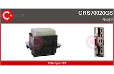 Odpor, vnitřní tlakový ventilátor CASCO CRS70020GS