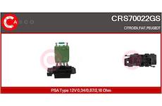 Odpor, vnitřní tlakový ventilátor CASCO CRS70022GS
