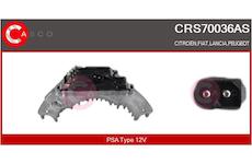 Odpor, vnitřní tlakový ventilátor CASCO CRS70036AS
