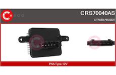 Odpor, vnitřní tlakový ventilátor CASCO CRS70040AS