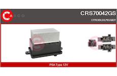 Odpor, vnitřní tlakový ventilátor CASCO CRS70042GS