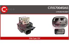 Předřazený odpor, elektromotor (ventilátor chladiče) CASCO CRS70045AS