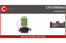 Odpor, vnitřní tlakový ventilátor CASCO CRS70054AS