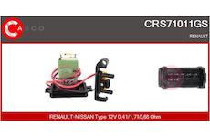 Odpor, vnitřní tlakový ventilátor CASCO CRS71011GS
