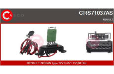 Odpor, vnitřní tlakový ventilátor CASCO CRS71037AS
