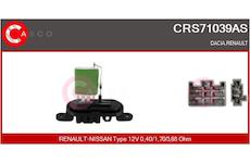 Odpor, vnitřní tlakový ventilátor CASCO CRS71039AS