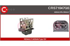 Předřazený odpor, elektromotor (ventilátor chladiče) CASCO CRS71047GS