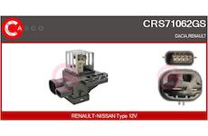 Předřazený odpor, elektromotor (ventilátor chladiče) CASCO CRS71062GS