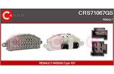 Odpor, vnitřní tlakový ventilátor CASCO CRS71067GS