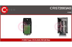Odpor, vnitřní tlakový ventilátor CASCO CRS72003AS