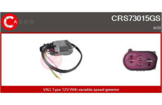 Předřazený odpor, elektromotor (ventilátor chladiče) CASCO CRS73015GS