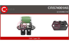 Předřazený odpor, elektromotor (ventilátor chladiče) CASCO CRS74001AS