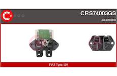 Předřazený odpor, elektromotor (ventilátor chladiče) CASCO CRS74003GS