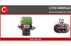 Předřazený odpor, elektromotor (ventilátor chladiče) CASCO CRS74005GS