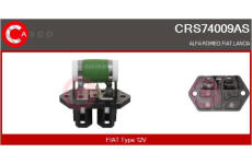 Předřazený odpor, elektromotor (ventilátor chladiče) CASCO CRS74009AS