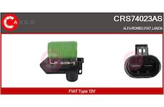 Předřazený odpor, elektromotor (ventilátor chladiče) CASCO CRS74023AS