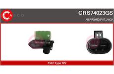 Předřazený odpor, elektromotor (ventilátor chladiče) CASCO CRS74023GS