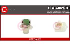 Předřazený odpor, elektromotor (ventilátor chladiče) CASCO CRS74024GS