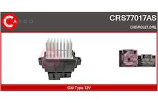 Odpor, vnitřní tlakový ventilátor CASCO CRS77017AS