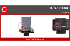 Odpor, vnitřní tlakový ventilátor CASCO CRS78013AS