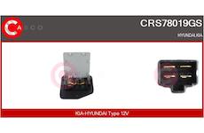 Odpor, vnitřní tlakový ventilátor CASCO CRS78019GS