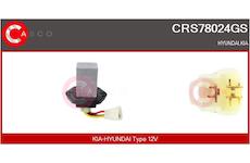Odpor, vnitřní tlakový ventilátor CASCO CRS78024GS