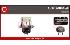 Předřazený odpor, elektromotor (ventilátor chladiče) CASCO CRS78044GS
