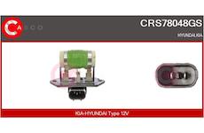 Předřazený odpor, elektromotor (ventilátor chladiče) CASCO CRS78048GS