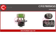 Předřazený odpor, elektromotor (ventilátor chladiče) CASCO CRS78050GS