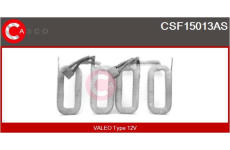 Odpor, vnitřní tlakový ventilátor CASCO CRS70012GS