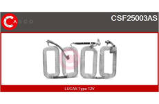 Budicí vinutí, startér CASCO CSF25003AS