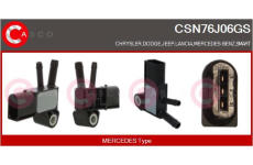 Větrák, chlazení motoru CASCO CEF73308GS